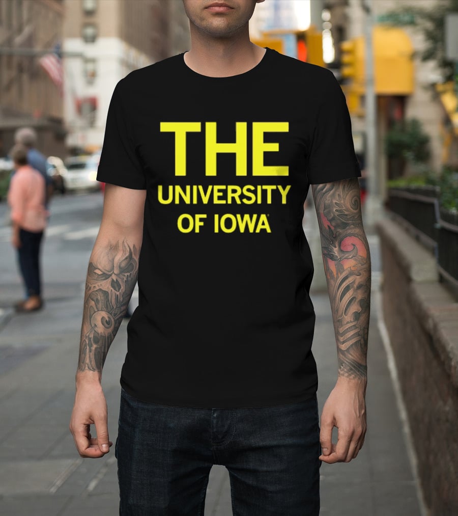 The University Of Iowa Bold Yellow T-Shirt