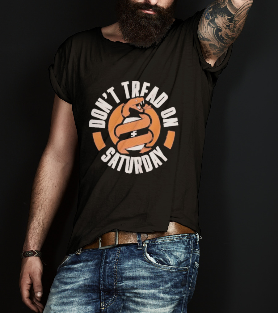 Virginia Tech Hokies Football Don't Tread On Saturday Gametime Spirit T-Shirt