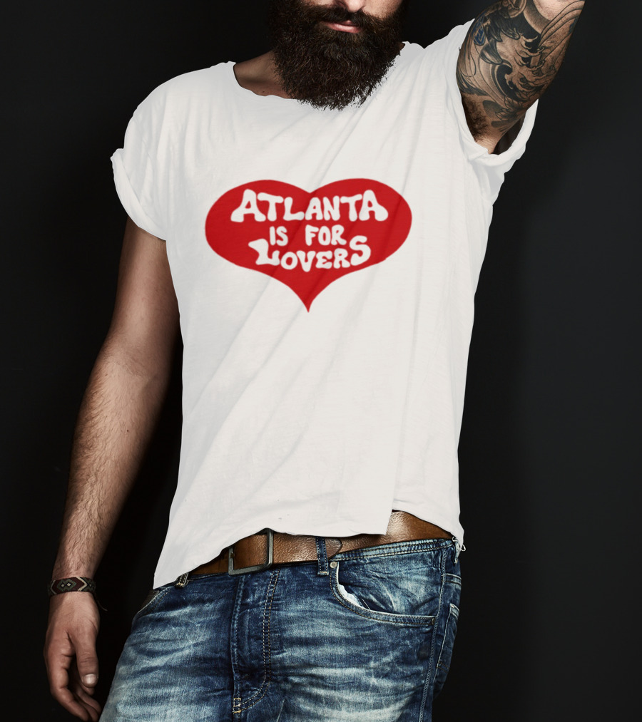 Atlanta Is For Lovers Georgia Heart City Pride T-Shirt