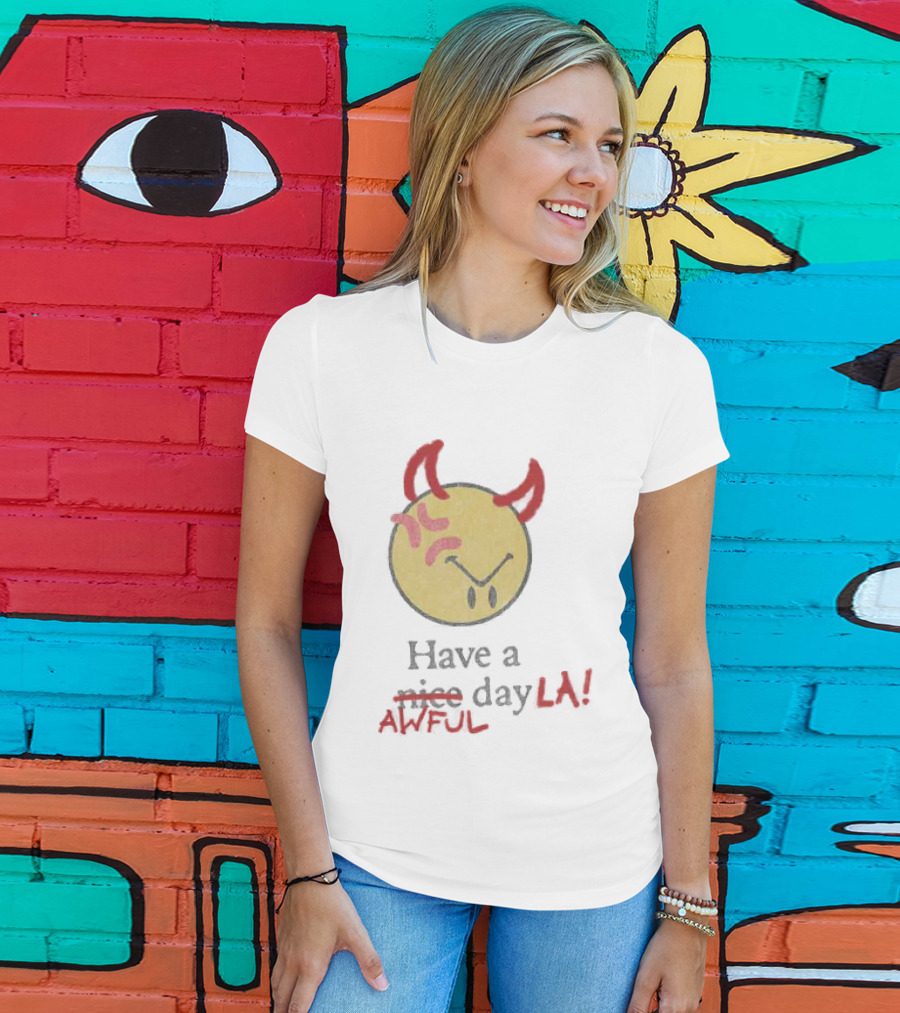Isaiah Rashad Awful Day LA Anniversary Show 2026 Souvenir T-Shirt