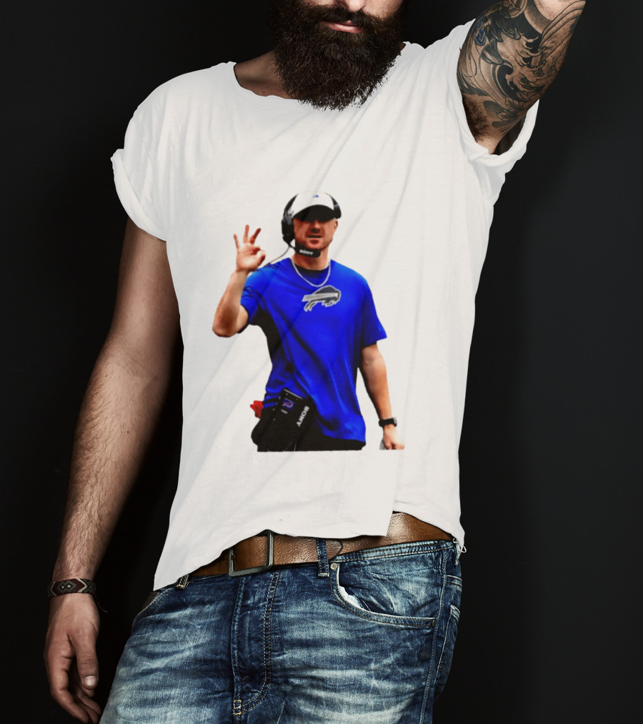 Joe Brady Buffalo Bills Coaching Moments Buffalo T-Shirt