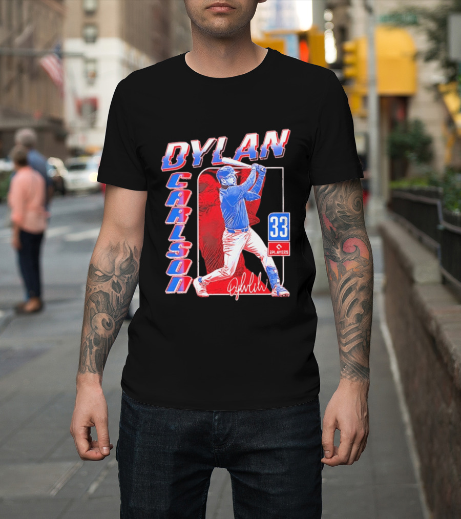 Dylan Carlson Baseball 33 Swing Players T-Shirt