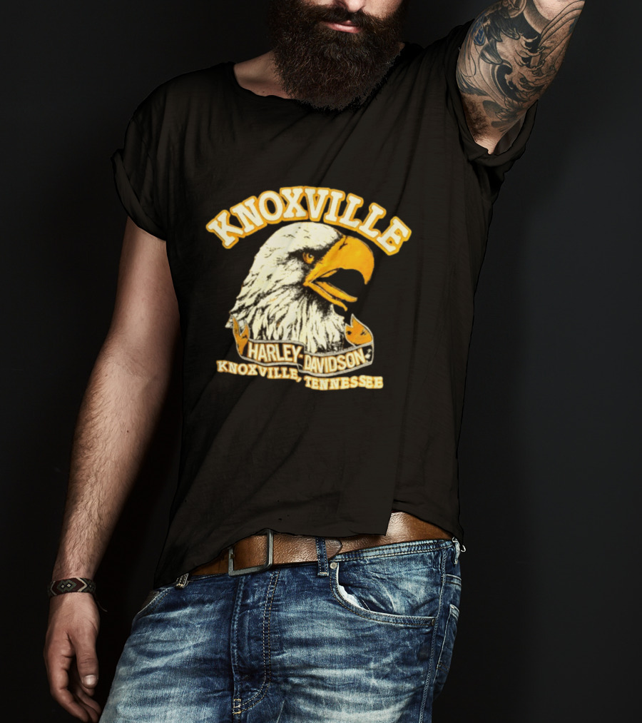 Knoxville Harley Davidson Eagle Knoxville Tennessee T-Shirt