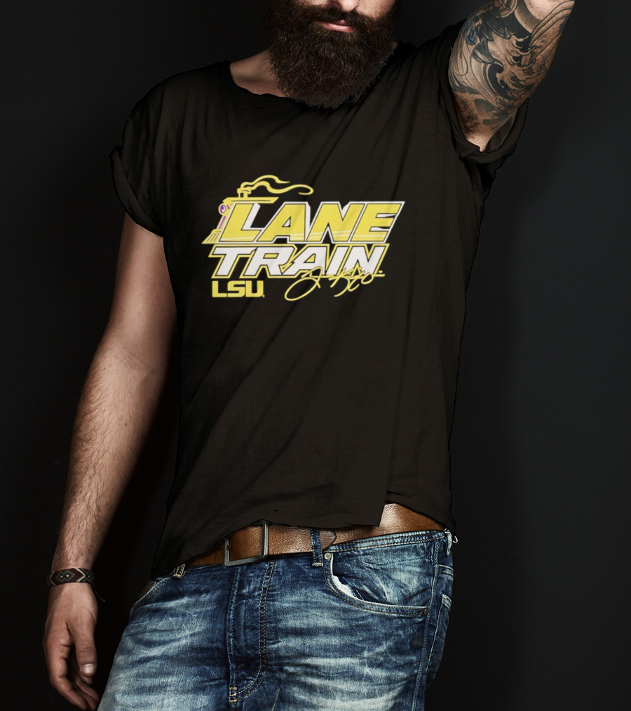 Lane Kiffin LSU Lane Train Football Tigers T-Shirt