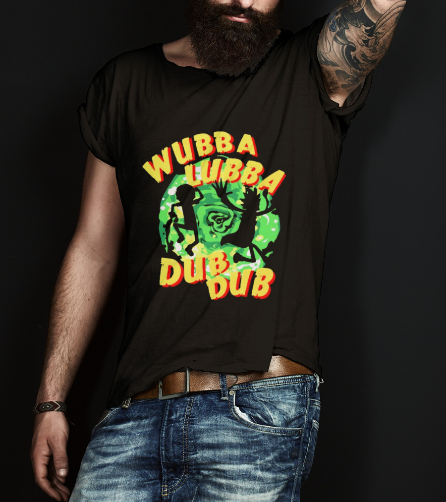 Rick And Morty Wubba Lubba Dub Dub Portal T-Shirt