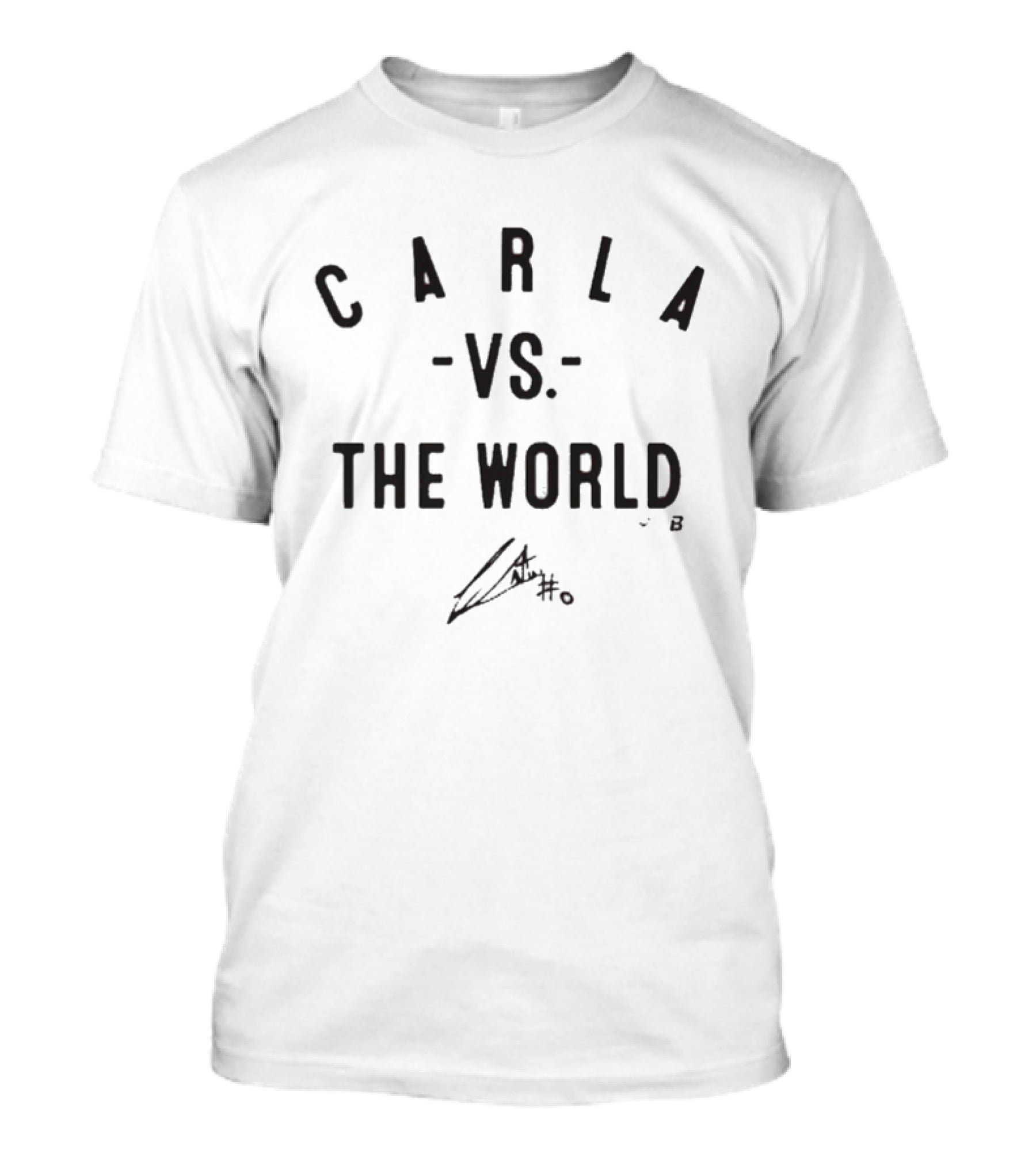 Carla Vs The World Signature T-Shirt