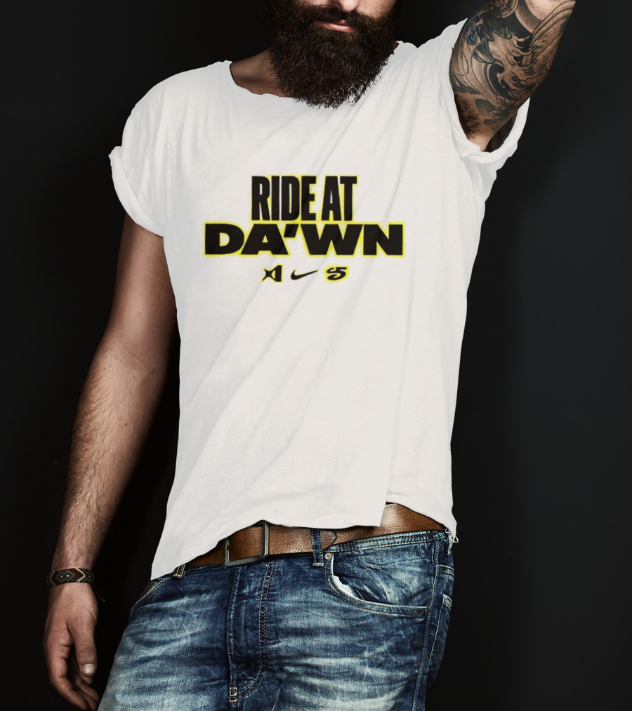 Ride At Dawn A'ja Wilson 22 Nike Basketball T-Shirt