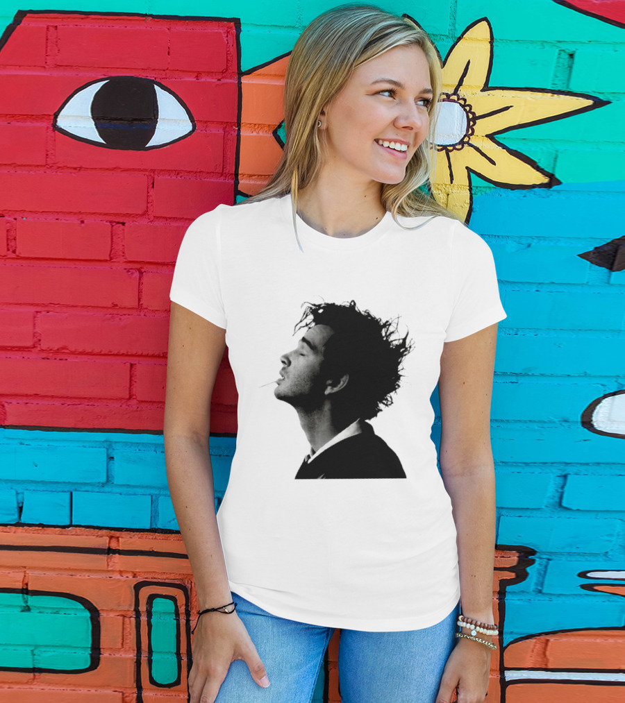 Matty Healy The 1975 Indie Rock Alternative Silhouette Smoking T-Shirt