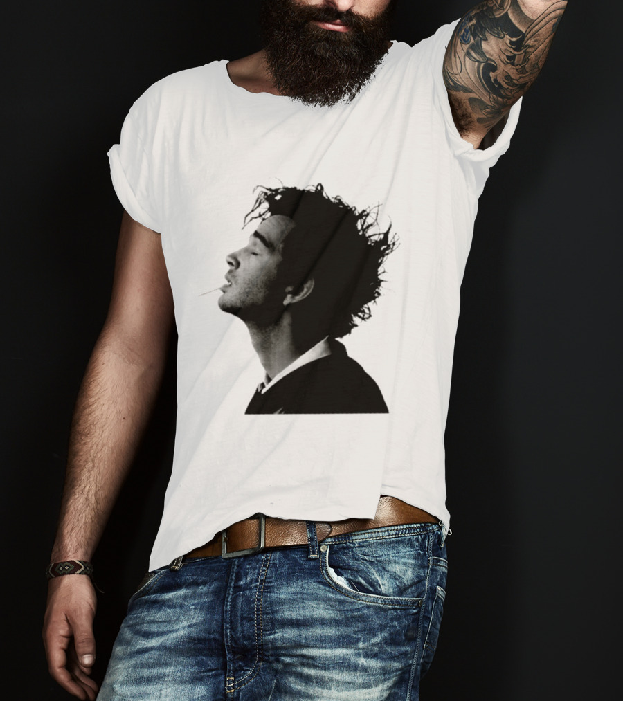 Matty Healy The 1975 Indie Rock Alternative Silhouette Smoking T-Shirt