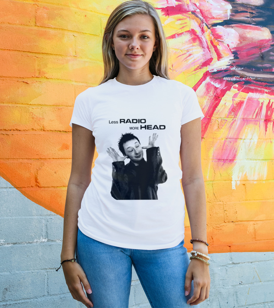 Thom Yorke Less Radio More Head Radiohead T-Shirt