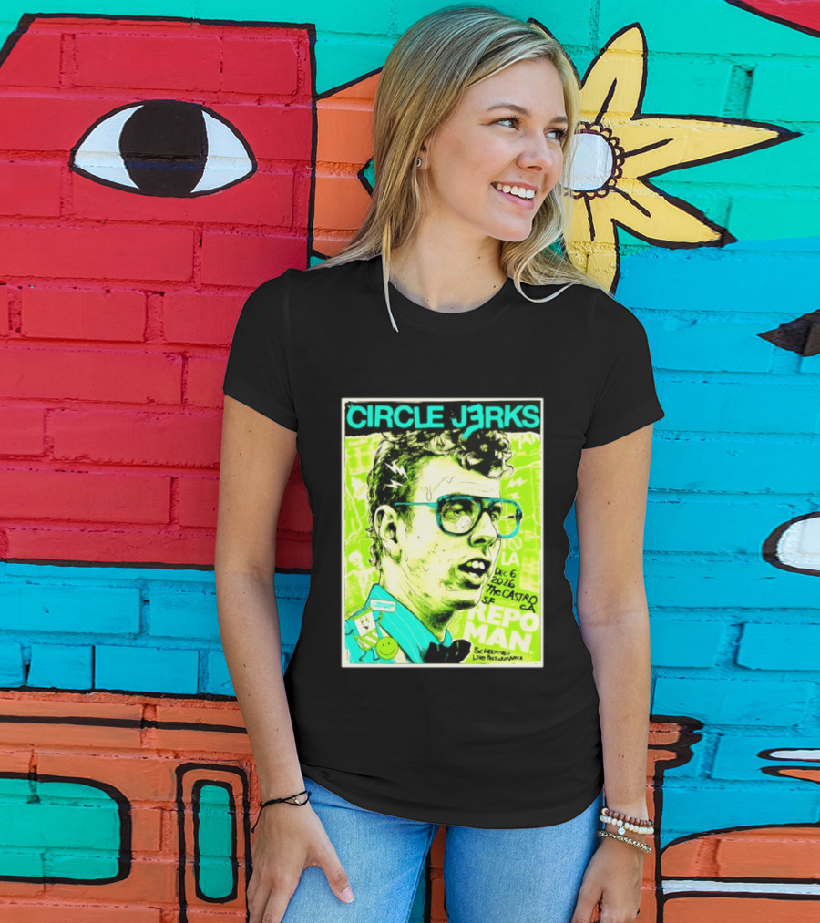 Circle Jerks Repo Man Screening Dec 6 2026 The Castro SF Live Performance T-Shirt