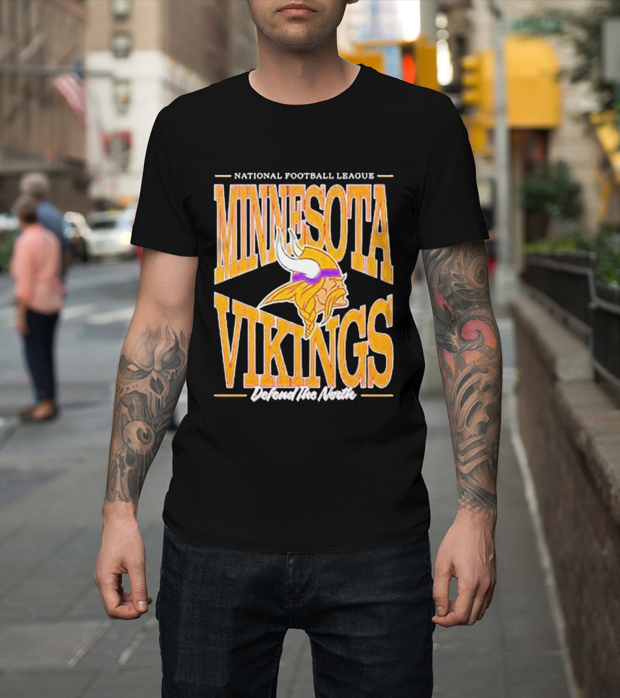 National Football League Minnesota Vikings Defend The North T-Shirt