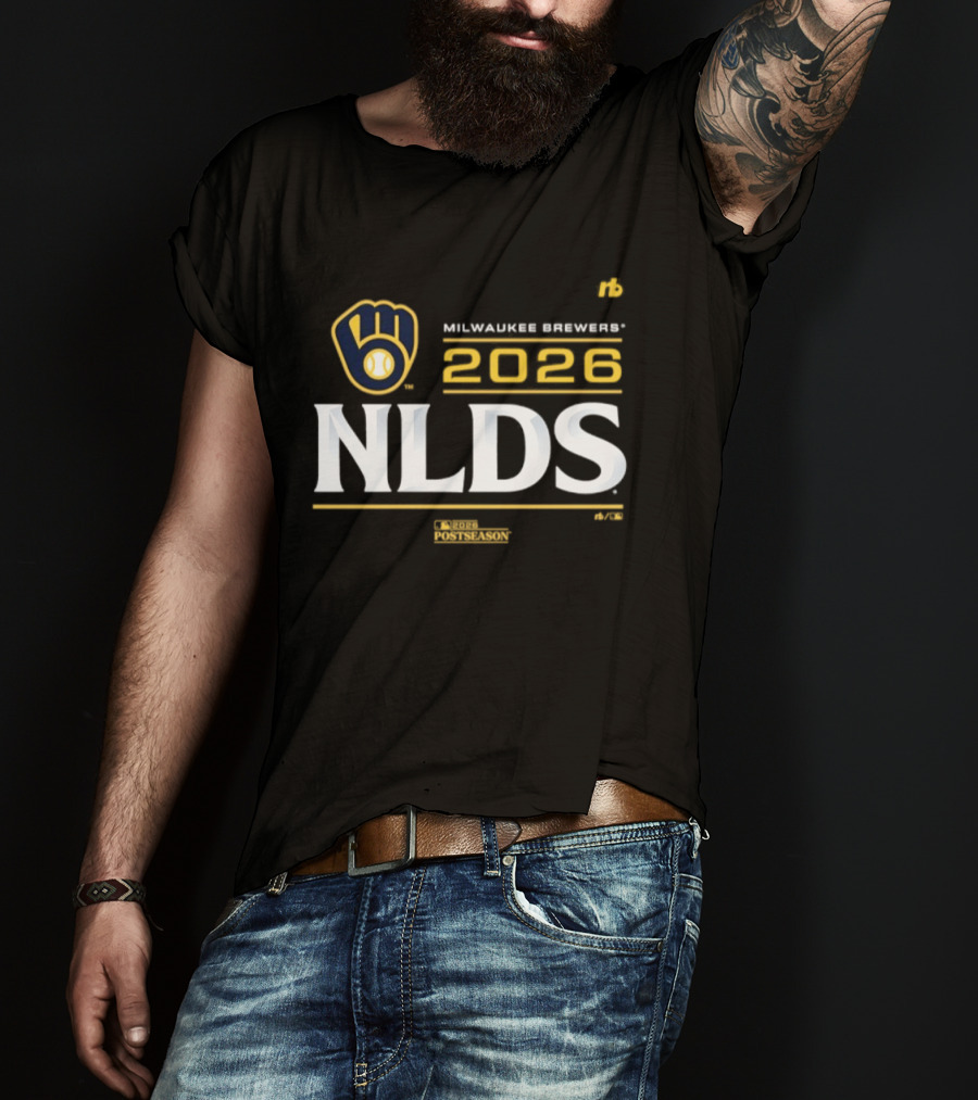 Milwaukee Brewers 2026 NLDS Winner Locker Room T-Shirt