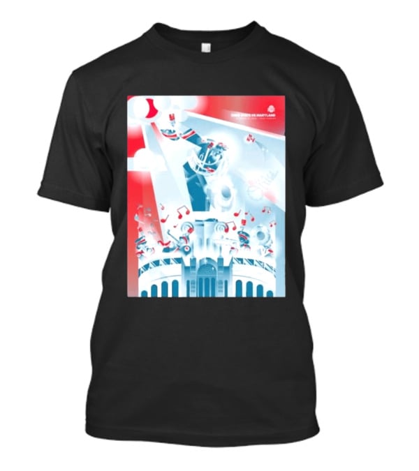 Ohio State Buckeyes Vs Maryland 2026 Football Stadium Celebration T-Shirt