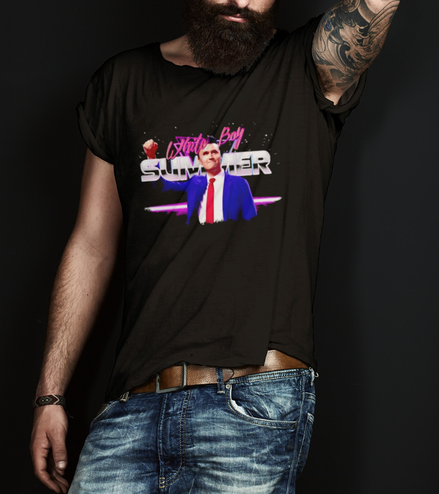 White Boy Summer Vibe Charlie Kirk Celebration T-Shirt