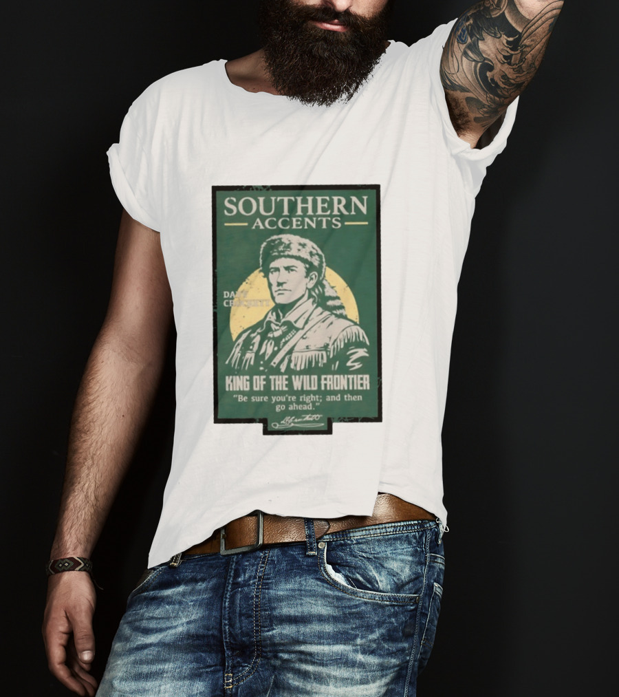 Southern Accents Davy Crockett King Of The Wild Frontier T-Shirt