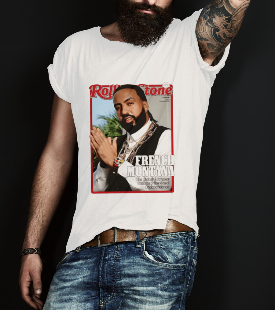 Rolling Stone Canada September 2026 French Montana Global Hitmaker New Era Of Independence T-Shirt
