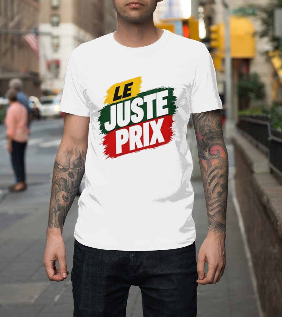 Le Juste Prix The Price Is Right Game Show T-Shirt