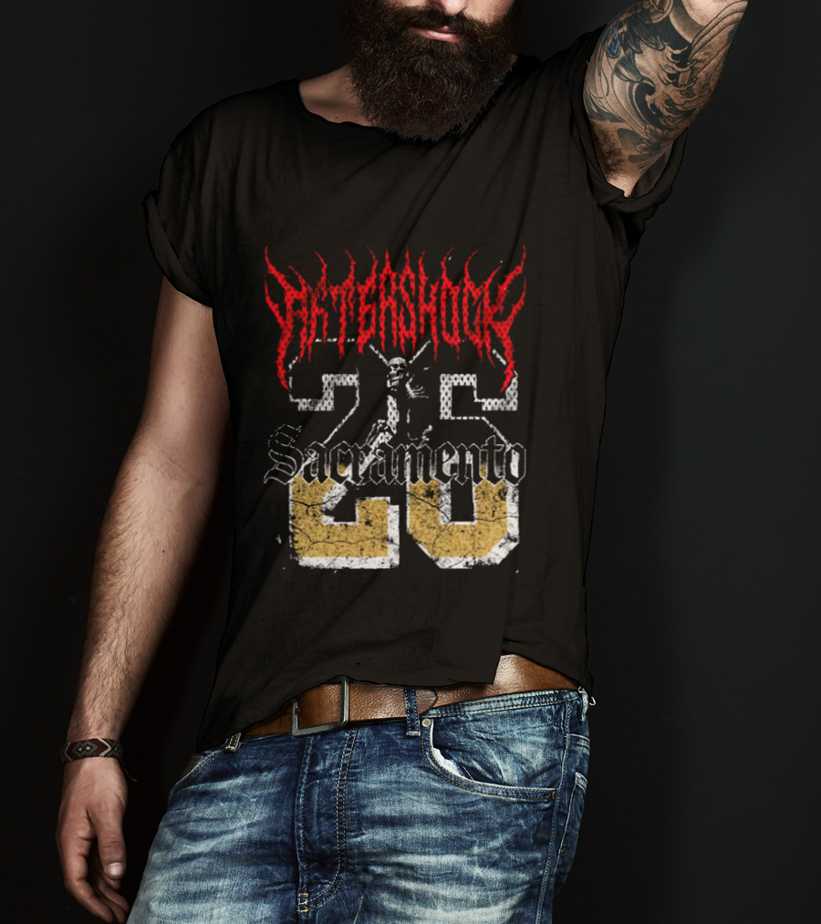 Aftershock 2026 Sacramento CA Festival October 1 4 After Party Event T-Shirt