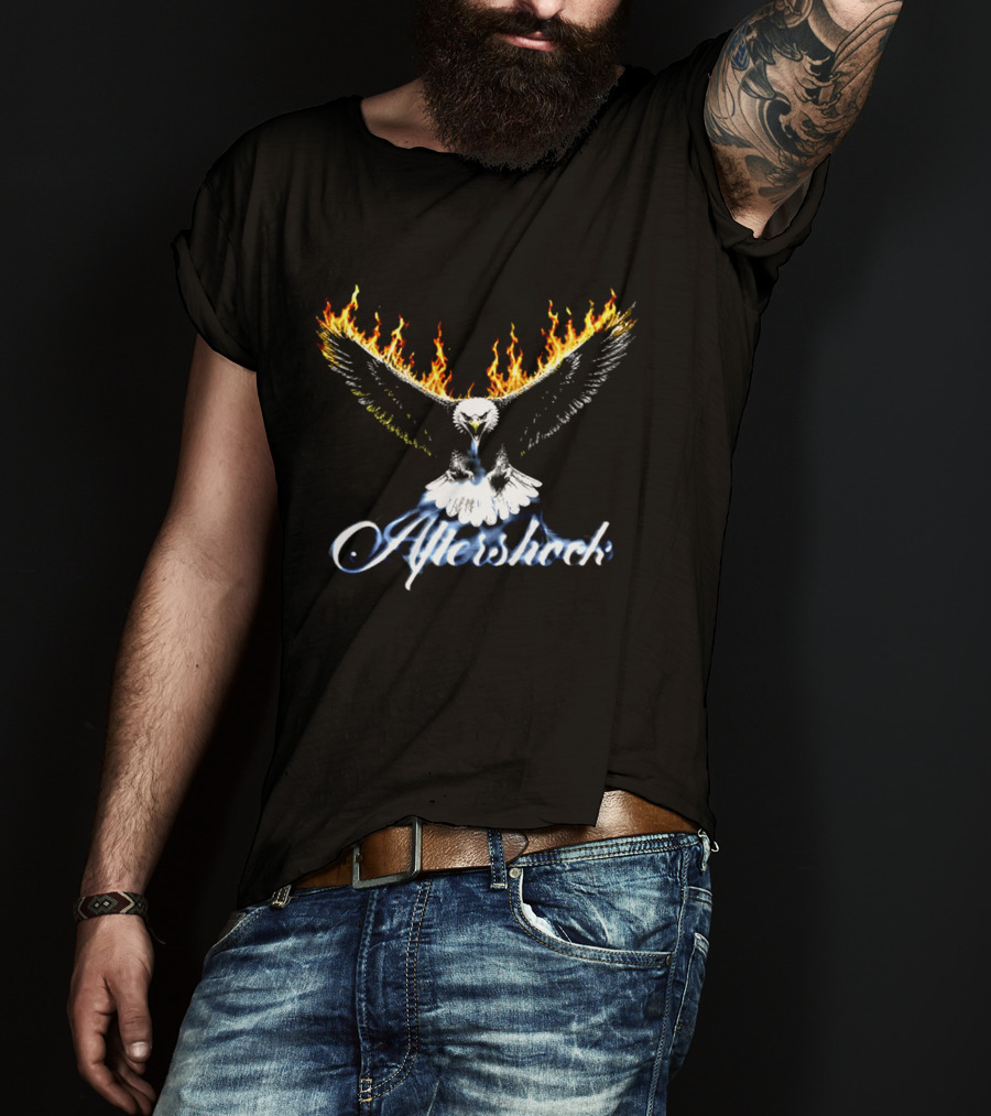 Aftershock Festival 2026 Sacramento CA October 1 4 2026 Flaming Wings T-Shirt