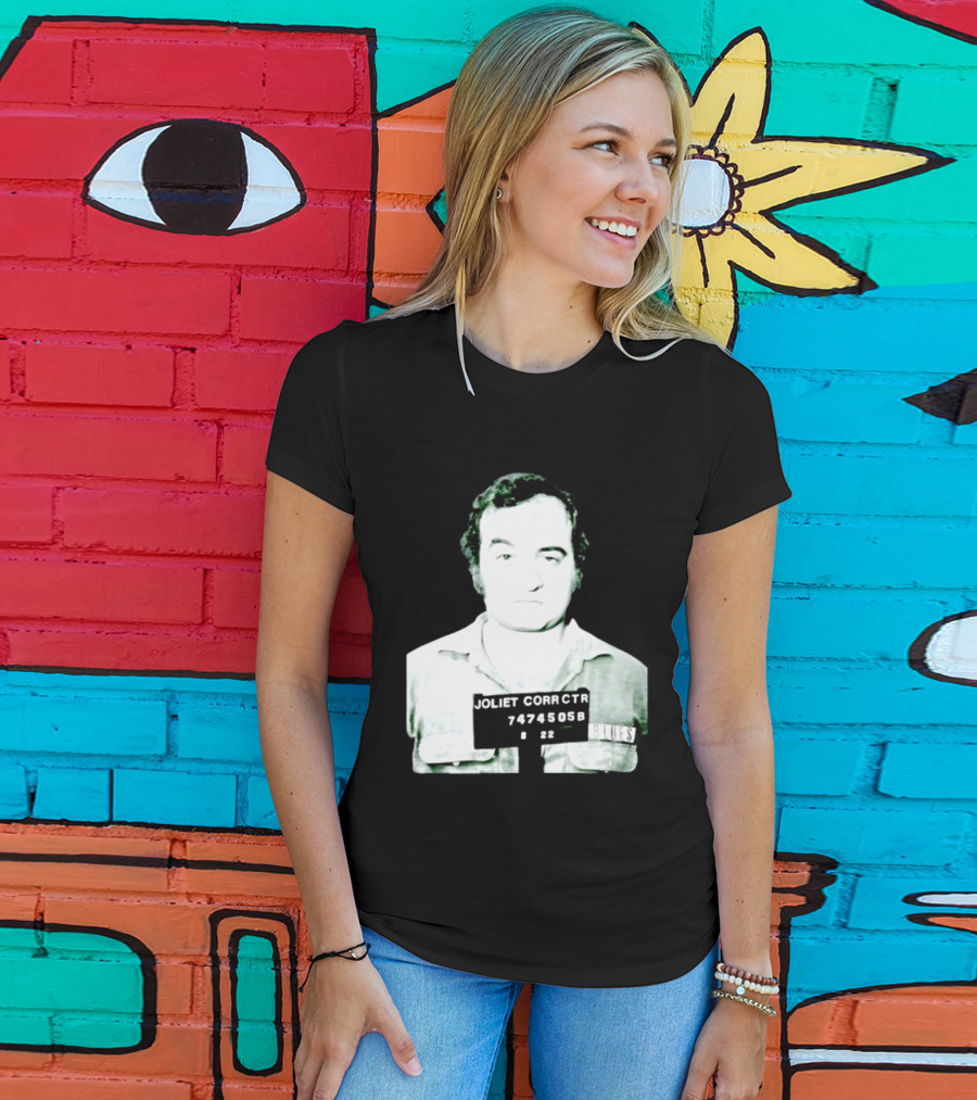 John Belushi Joliet Correctional Blues Shot 7474505B T-Shirt