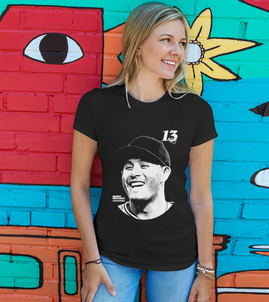 Manny Machado 13 San Diego Padres MLB Lineage Series 2026 T-Shirt