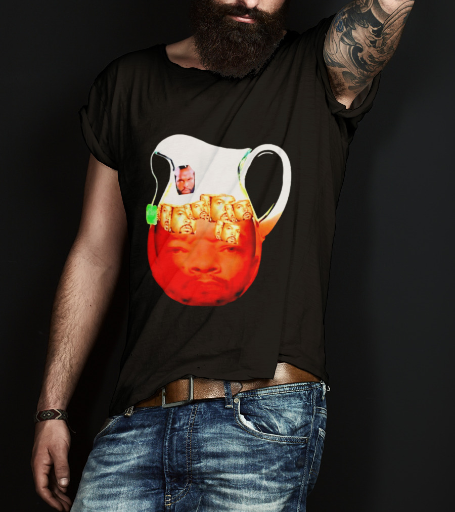 Mr T Ice Cube Ice Tea Pitcher Meme T-Shirt