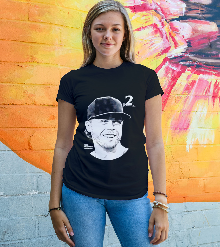 Chicago Cubs Nico Hoerner 2 MLB 2026 Lineage Series T-Shirt