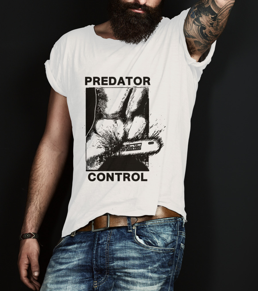 Predator Control Chainsaw T-Shirt