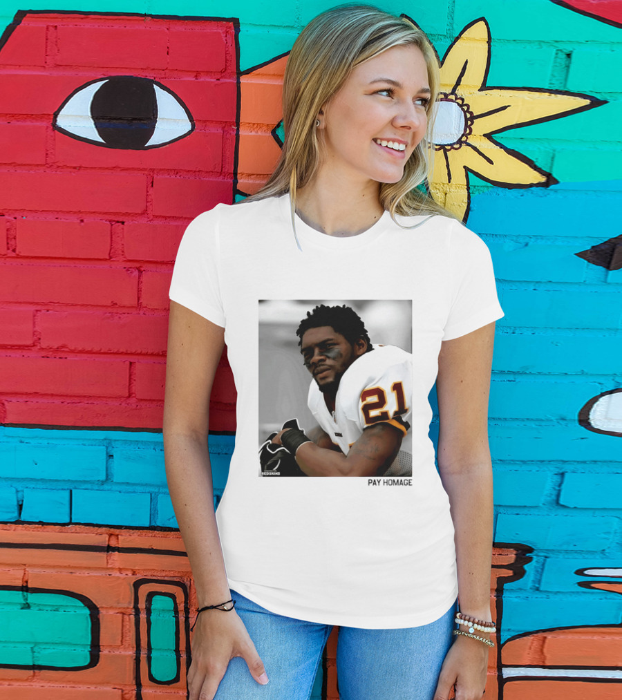Sean Taylor 21 Washington Redskins Pay Homage Player T-Shirt