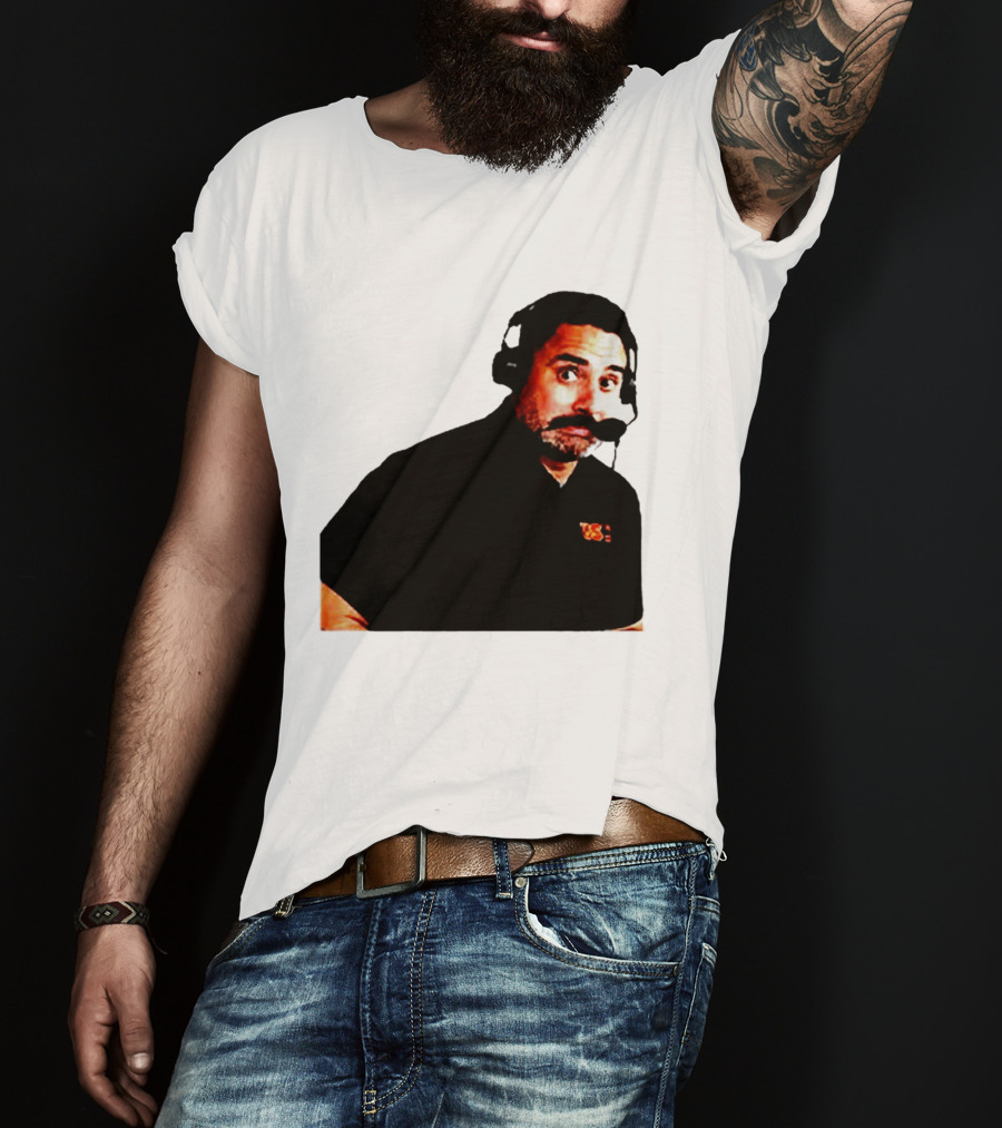 Steve Sarkisian Headset Shocked Longhorns Face Meme T-Shirt