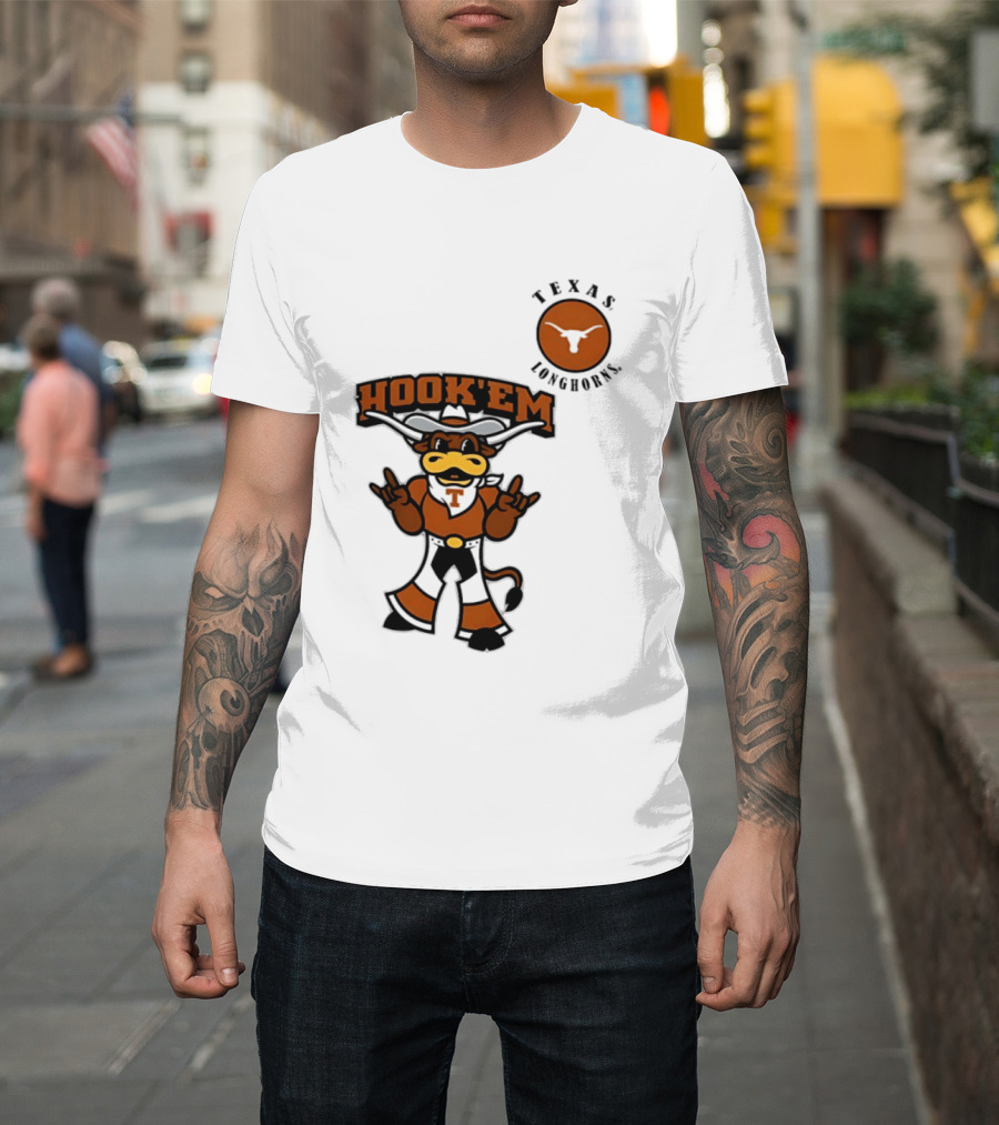 Texas Longhorns Hook'Em 2026 NCAA Tailgater Hometown T-Shirt