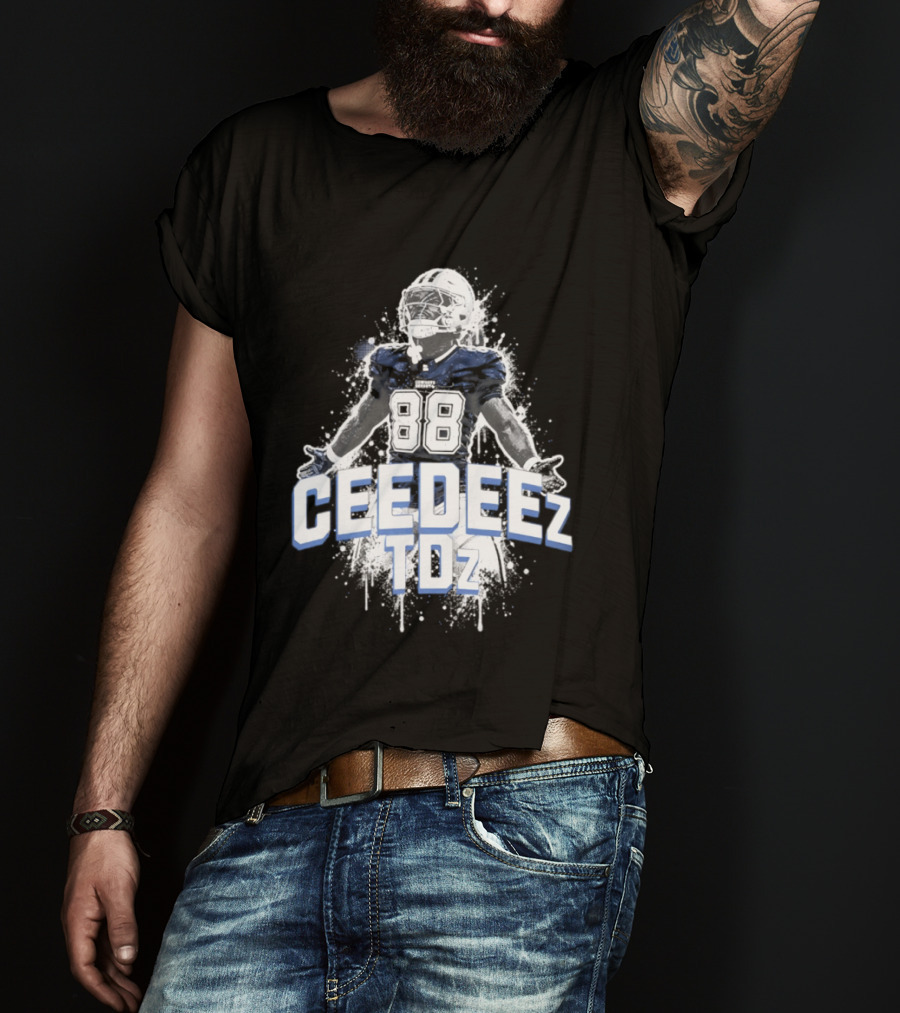 CeeDee Lamb CEEDEEZ TDz Dallas Cowboys Football Player T-Shirt