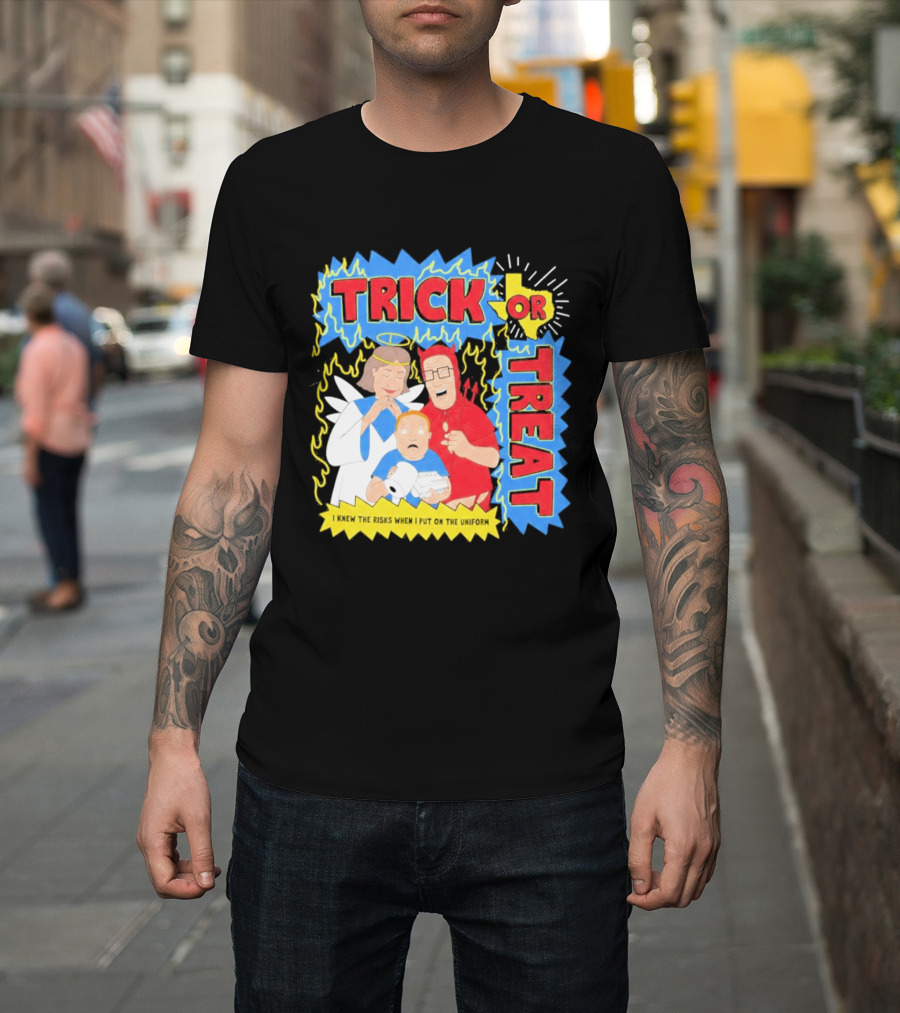 Trick Or Treat Hank Hill Halloween 2026 T-Shirt