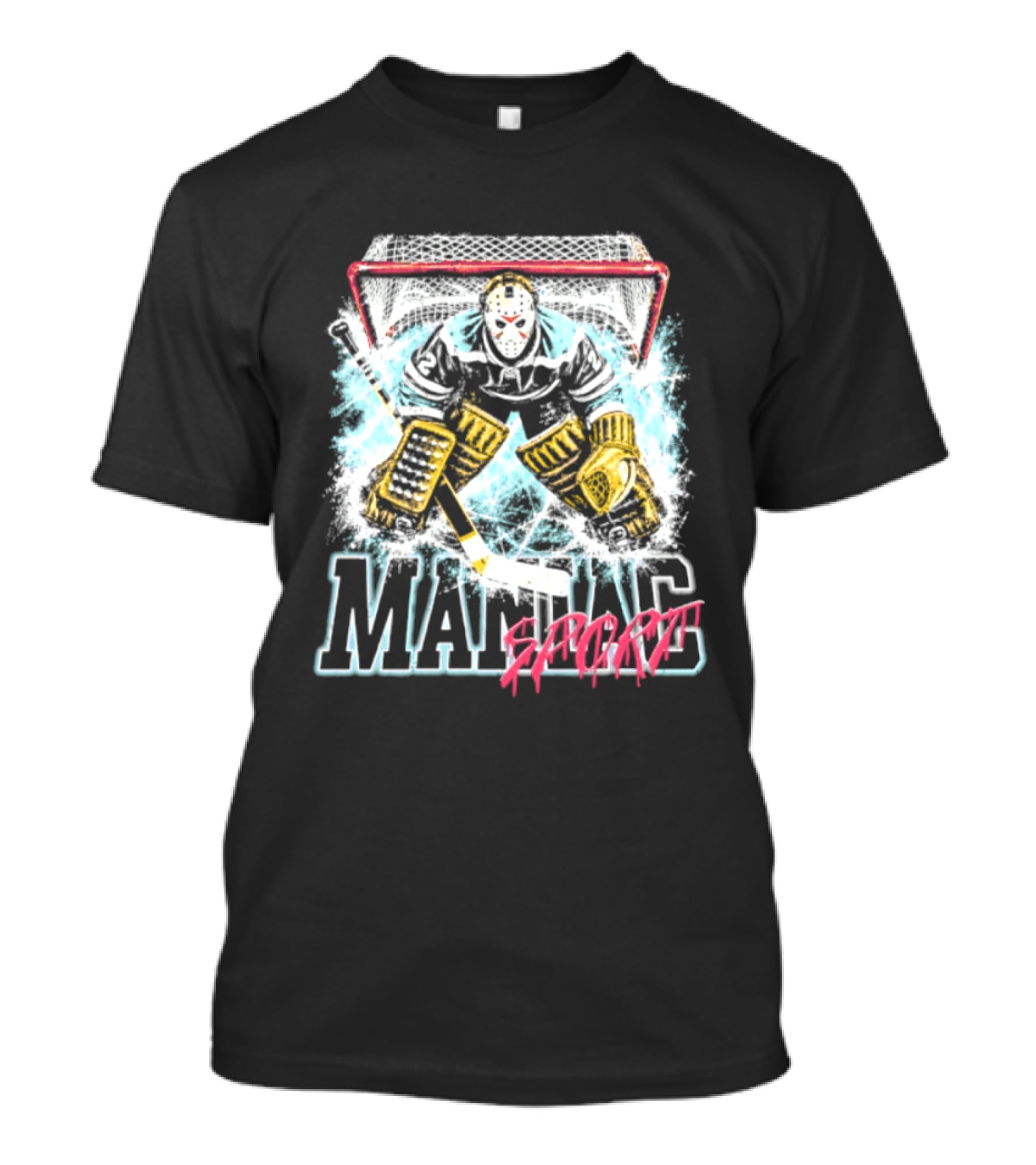 Jason Voorhees Maniac Sport 2026 Hockey Halloween T-Shirt