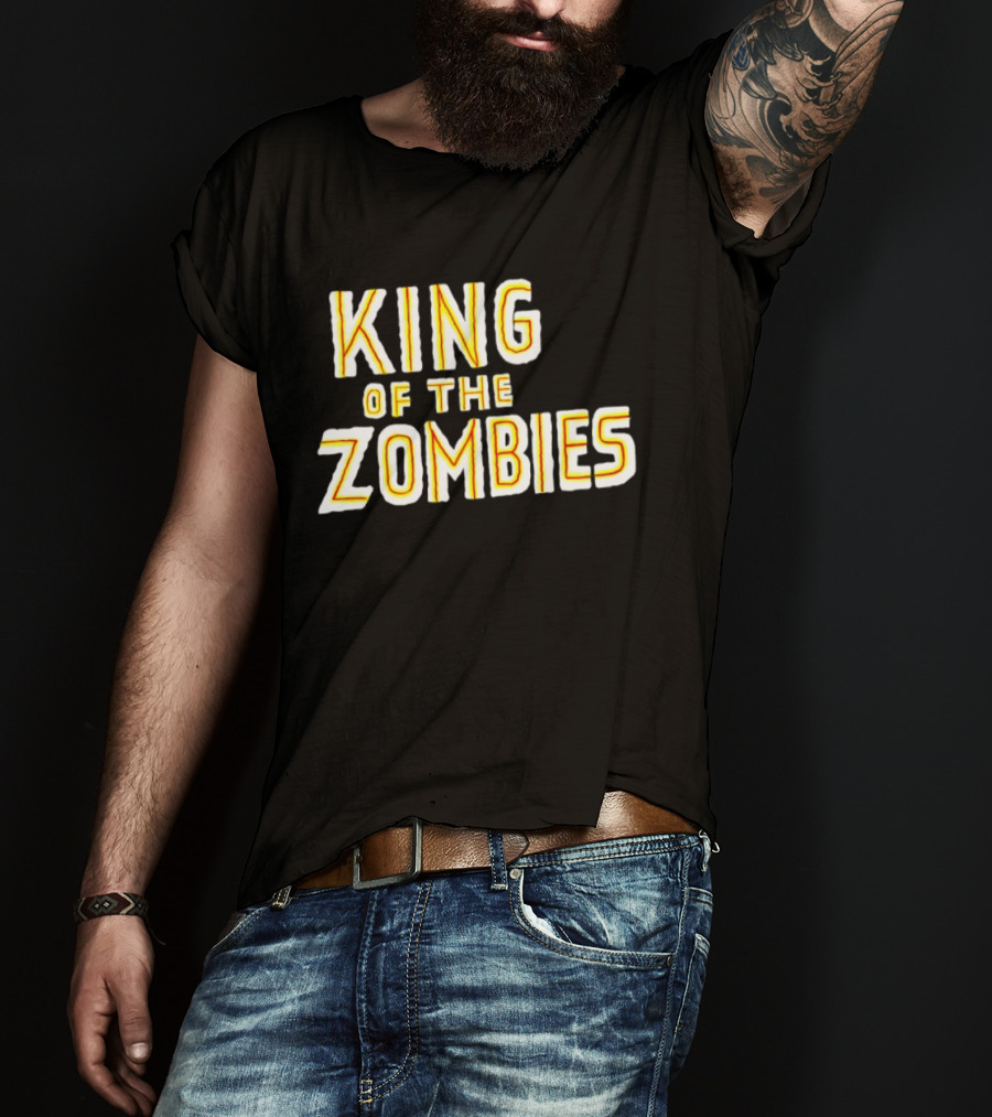 King Of The Zombies Retro Horror T-Shirt