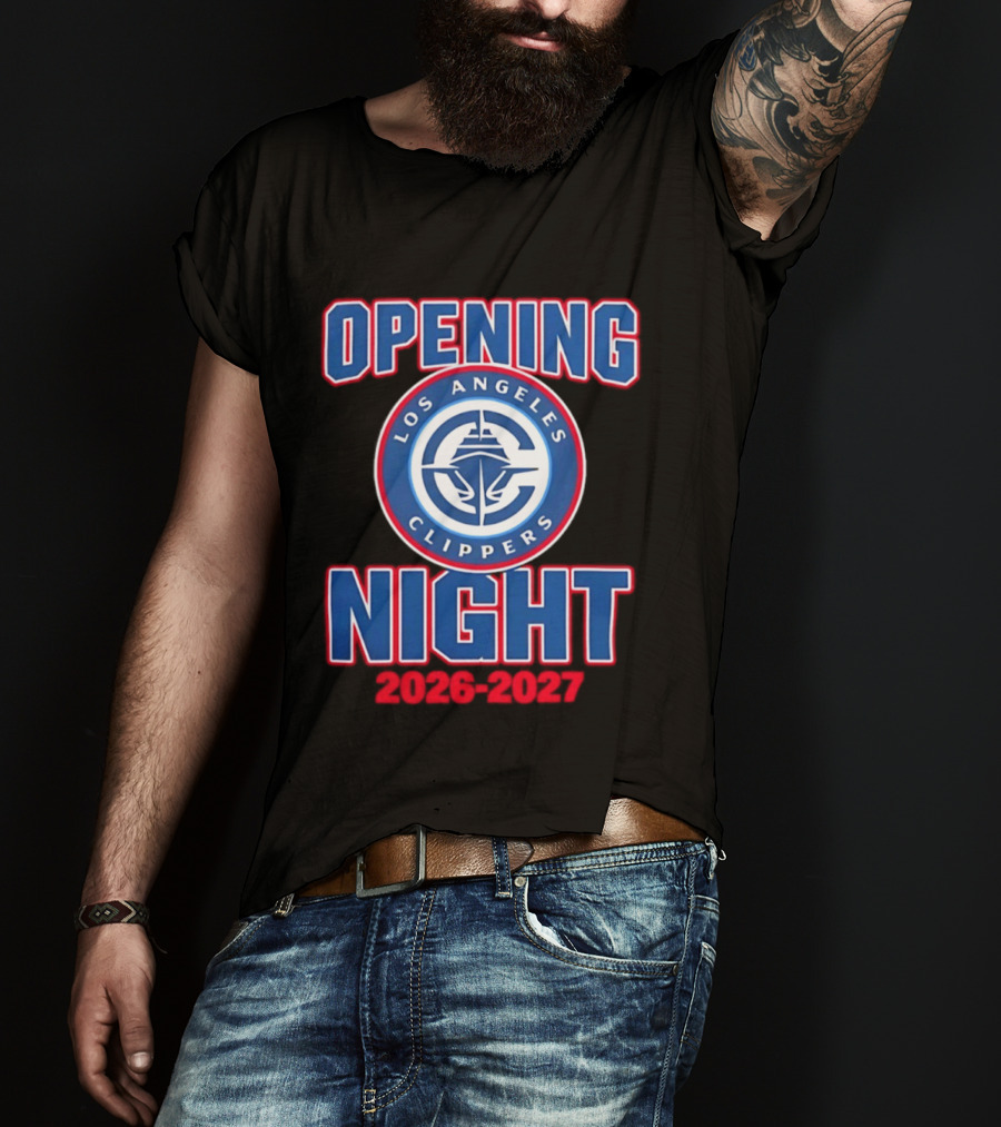 Los Angeles Clippers Opening Night 2026 2027 T-Shirt