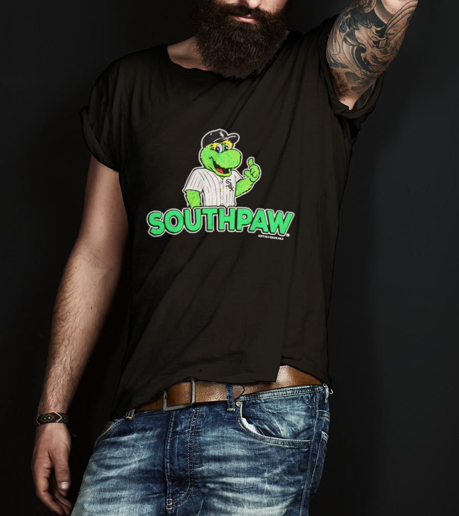 Chicago White Sox Southpaw Mascot Promo MLB Official Merchandise T-Shirt