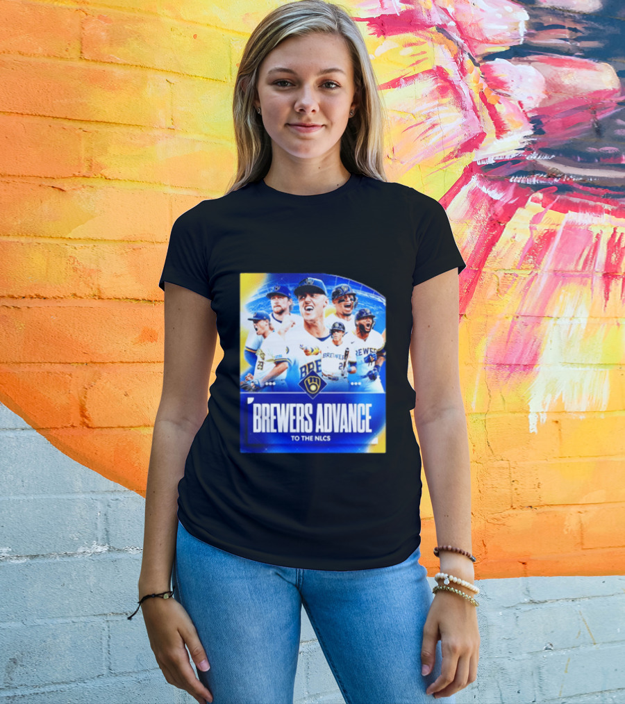 Milwaukee Brewers Advance To The NLCS 2026 Victory Celebration T-Shirt