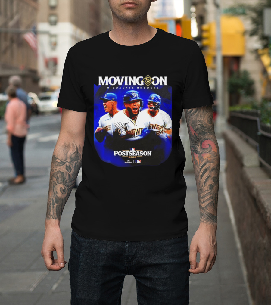 Moving On Milwaukee Brewers Postseason 2026 MLB Celebration T-Shirt
