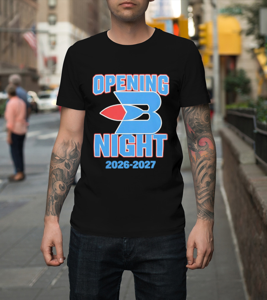 Opening Night 2026 2027 Buffalo Braves T-Shirt