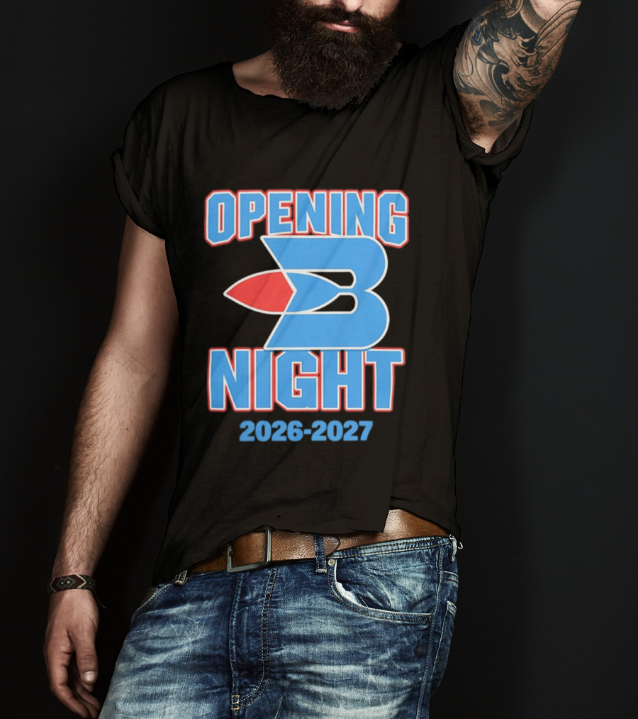 Opening Night 2026 2027 Buffalo Braves T-Shirt