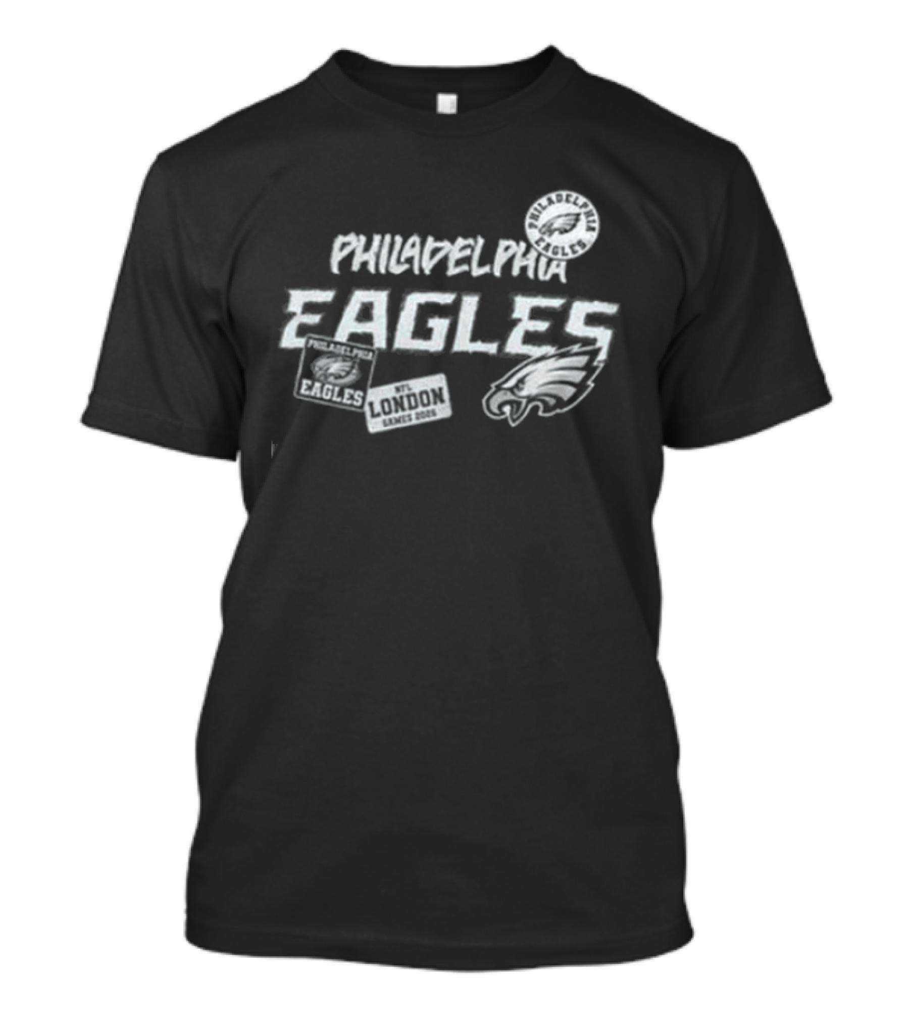 Philadelphia Eagles 2026 London Game Limited Edition Moon And Passport T-Shirt