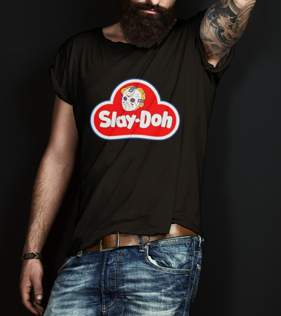 Slay Doh Jason Voorhees Mashup Friday The 13th T-Shirt