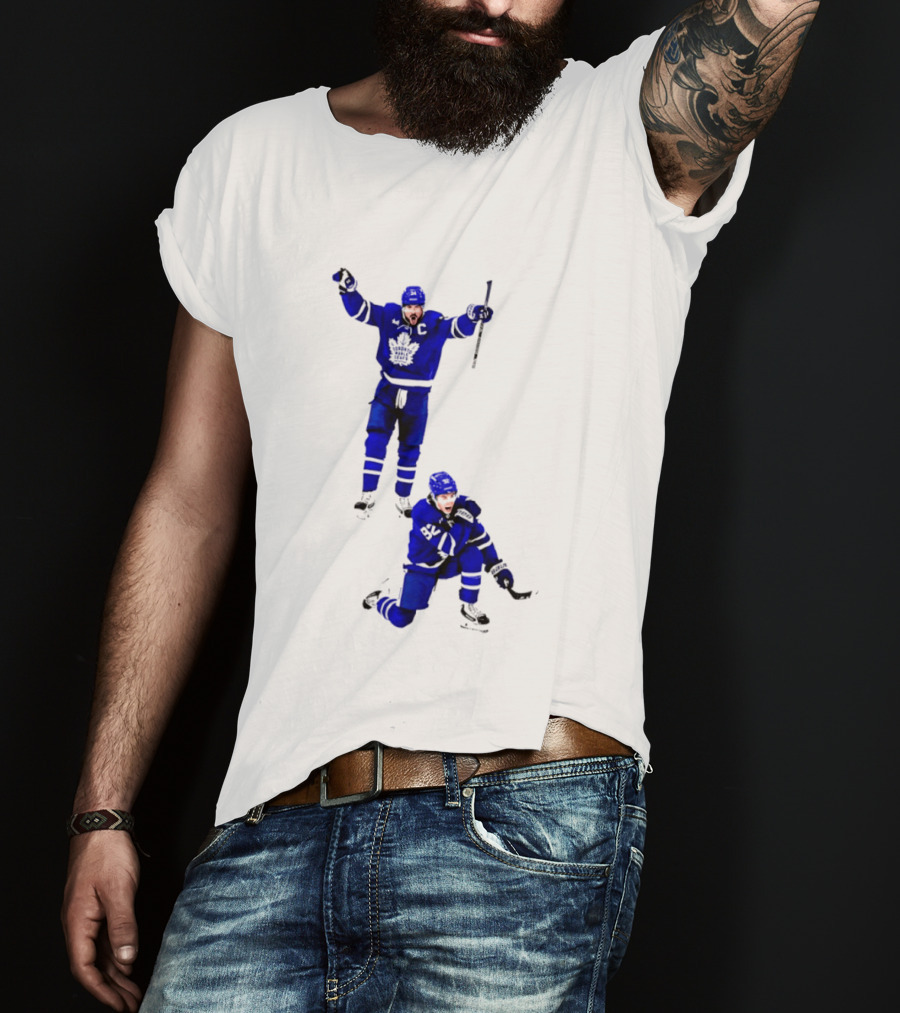 Auston Matthews Gavin McKenna Toronto Maple Leafs Firts One Hockey Players T-Shirt