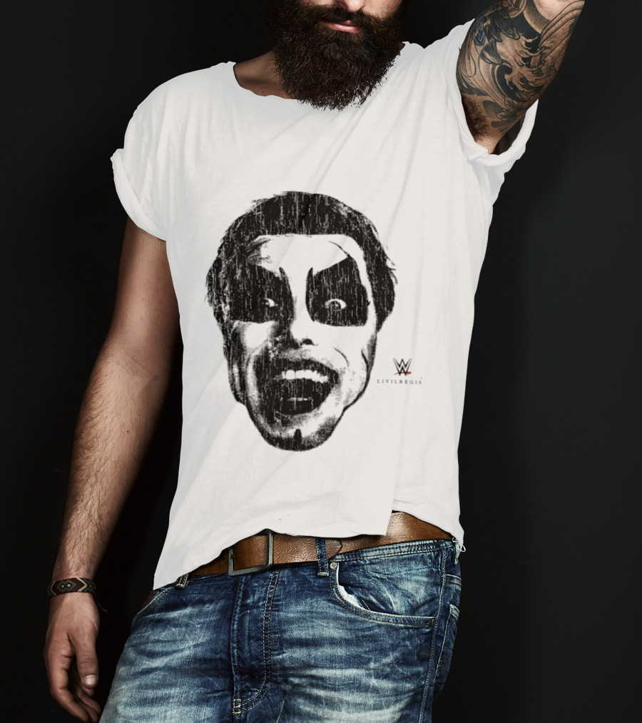 Civil Regime WWE Danhausen You Are Cursed American WWE Collaboration T-Shirt