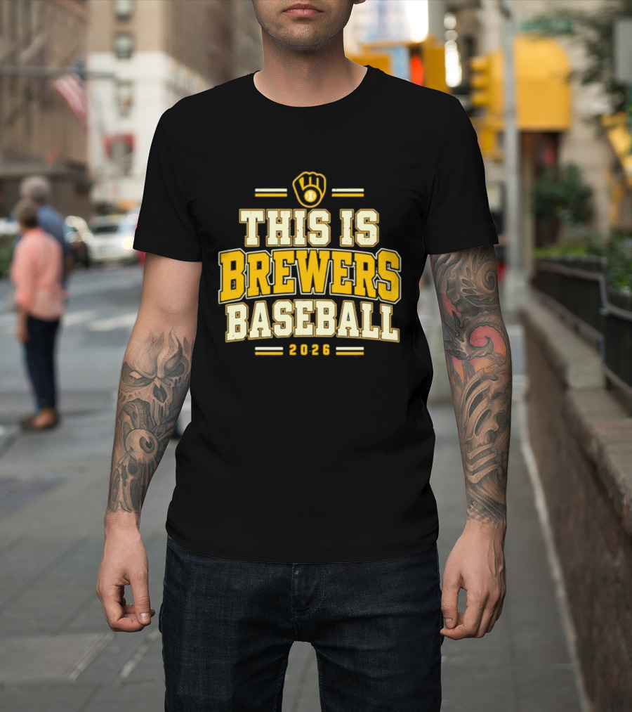 NLCS 2026 Milwaukee Brewers This Is Brewers Baseball T-Shirt