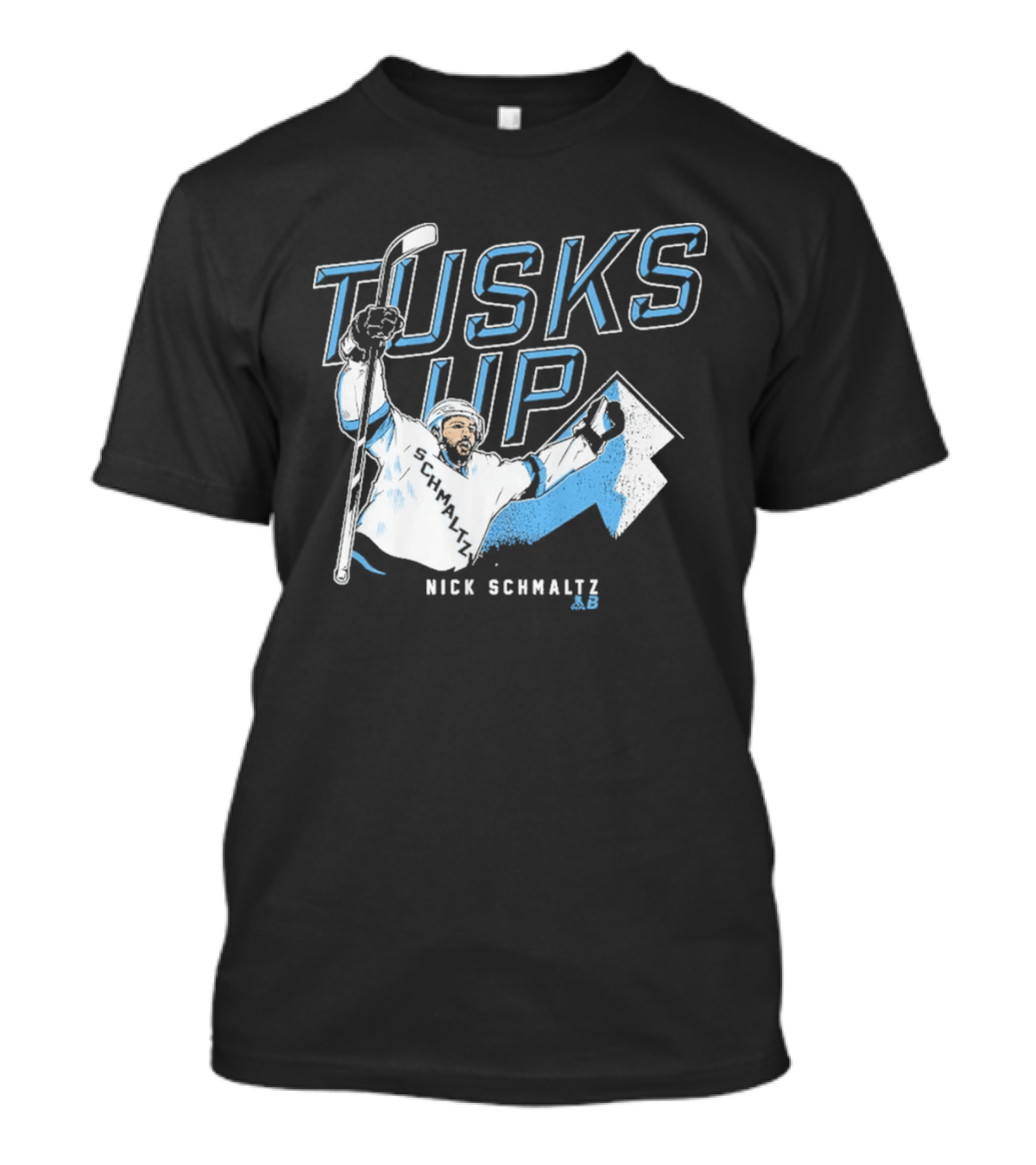 Nick Schmaltz Tusks Up Hockey Celebration T-Shirt