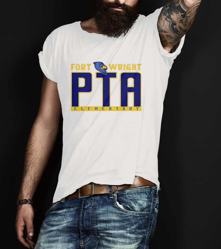 Fort Wright Elementary PTA Blue Jay T-Shirt