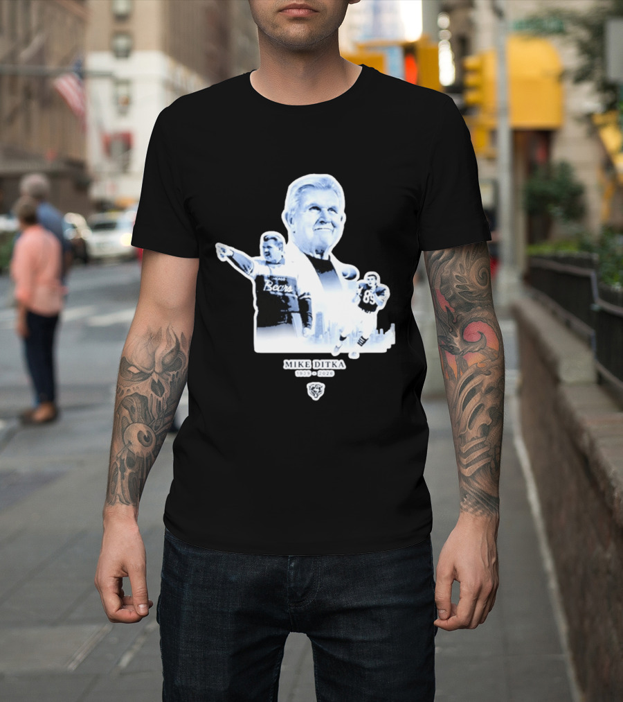 Bears Mike Ditka 1939 2020 Coach Legend Legacy T-Shirt